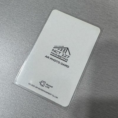 NCT NCT127 NCT2020 Pt.2 五週年AR 周邊卡 金道英 