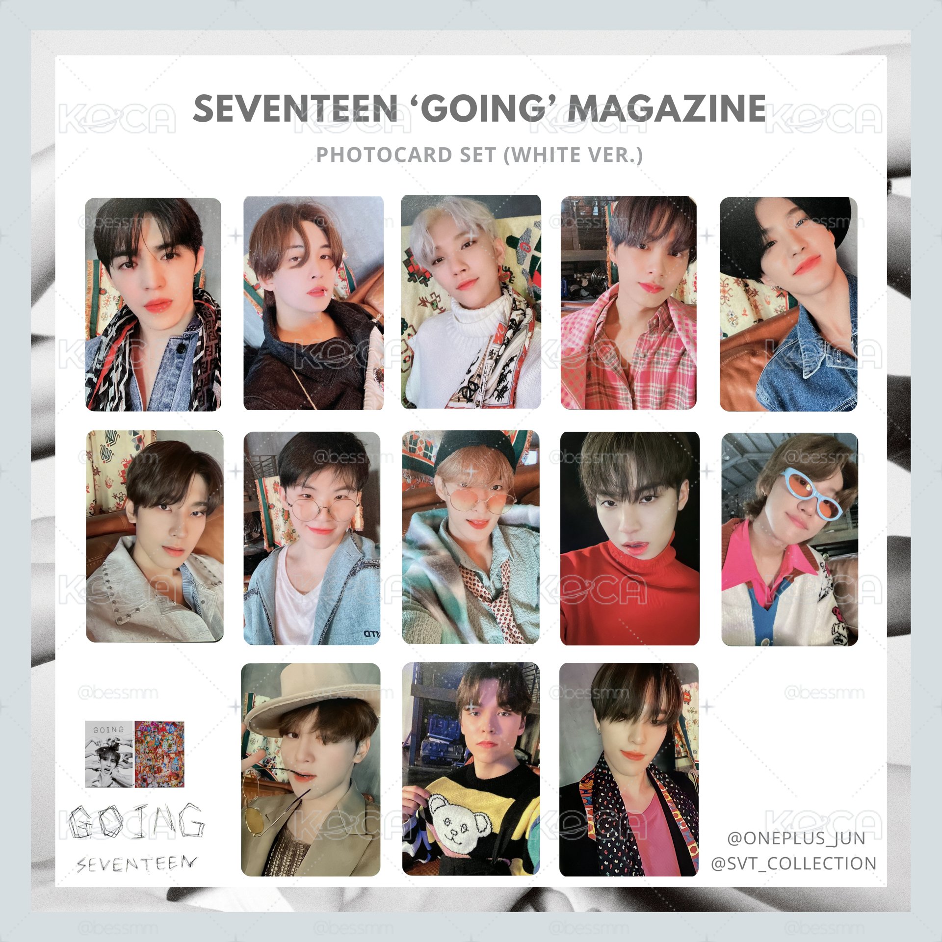 going 雜誌小卡