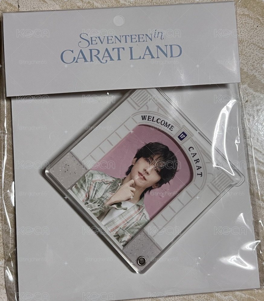 seventeen 24年克拉島 吊飾