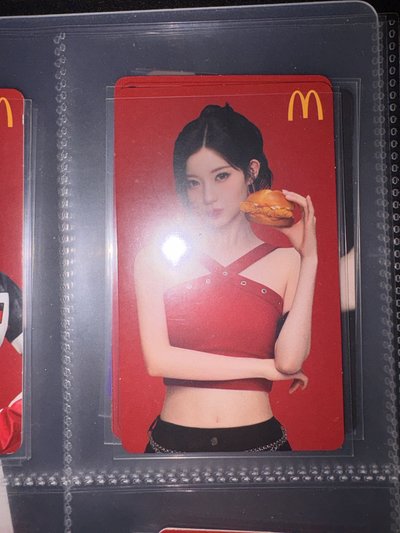 麥當勞1.0代言卡