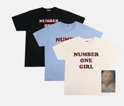 rosie 快閃限定T恤 Number One Girl 系列