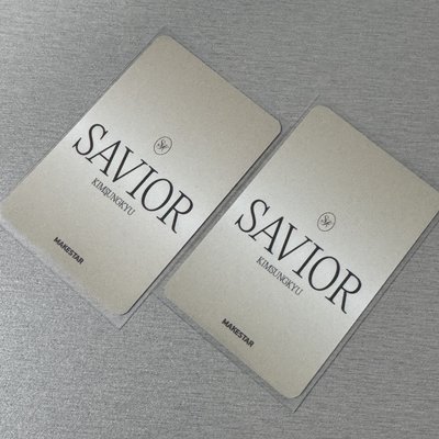 INFINITE 金聖圭 SAVIOR SOLO ms 特典卡 通路卡 小卡 Makestar