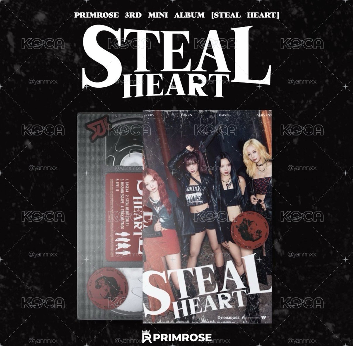 PRIMROSE Steal Heart 未拆專