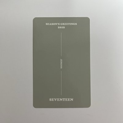 2019 年曆卡｜尹淨漢