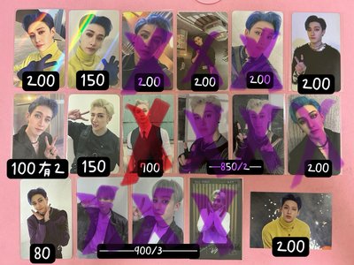 SKZ 方燦盤 NOEASY/ODD/MAXIDENT 特典卡簽售卡