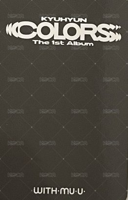 正規一 wm 幸運卡  背面