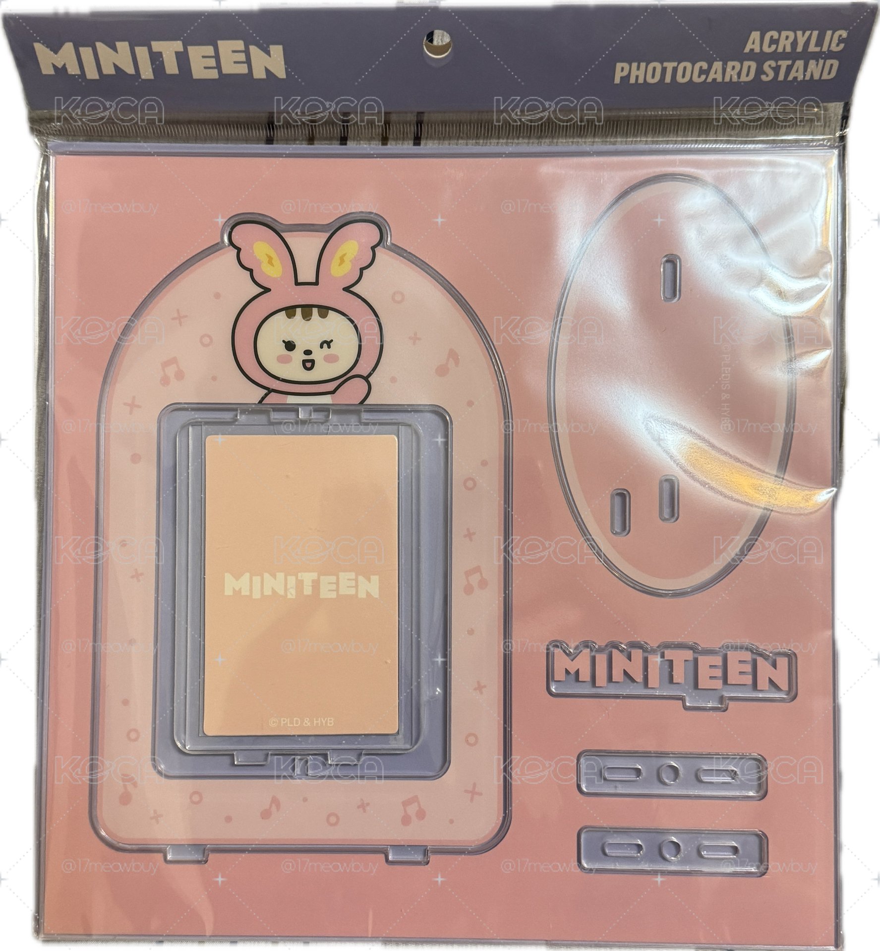MINITEEN 7-11壓克力小卡旋轉立牌 淨漢