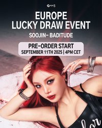 BADITUDE 歐洲 線下簽售 幸運卡