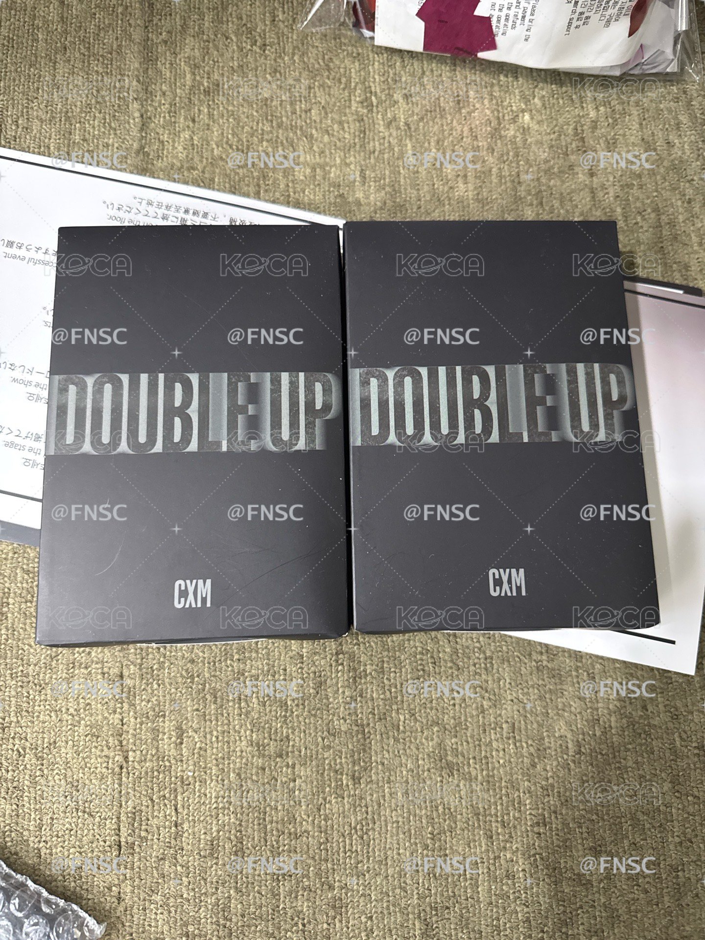 在台現貨 CXM仁川限定票卡組 (送彩帶紙花)