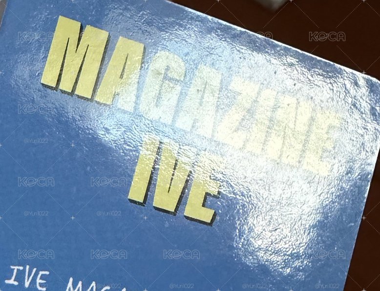 IVE 24’FM MAGAZINE IVE 入場卡 / 場限卡 day1 入場卡 Liz 工牌栗