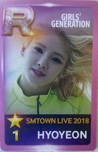 SMTOWN LIVE 2018 遊戲卡 
