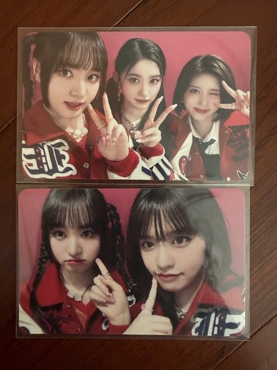 I've IVE naver 直播卡 秋栗瑞 安栗 CP卡