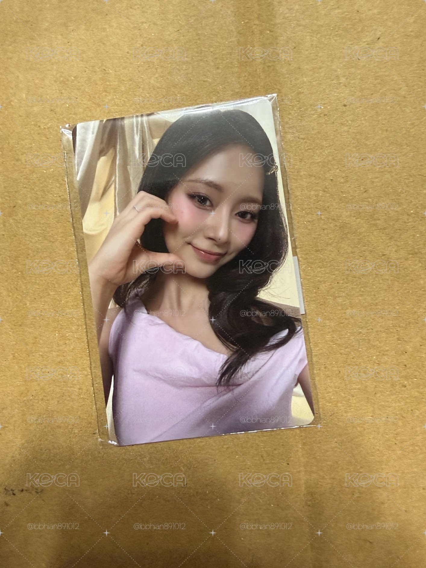 TWICE仁川線上滿額卡 子瑜