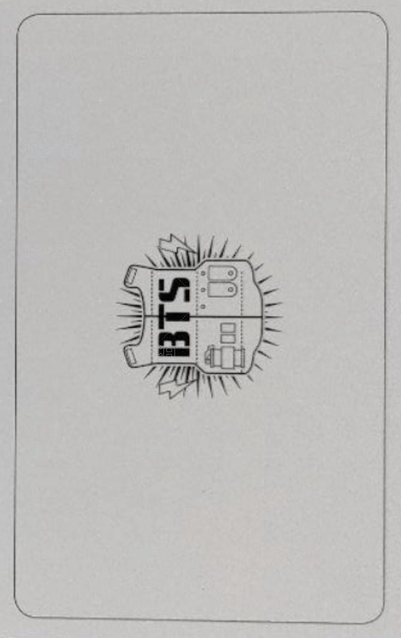 INU日專   日本仕様盤 特典卡 草地團 背面