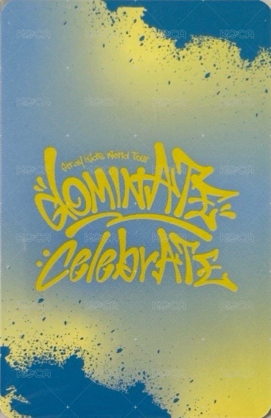 3rd 世巡安可快閃店 周邊卡 票卡組 背面