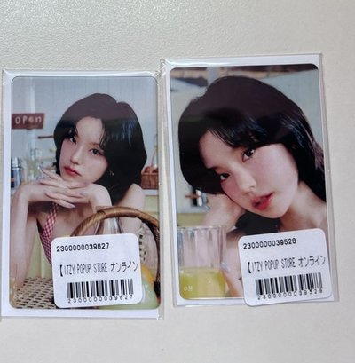 ITZY Yeji 禮志 日本快閃隨機卡