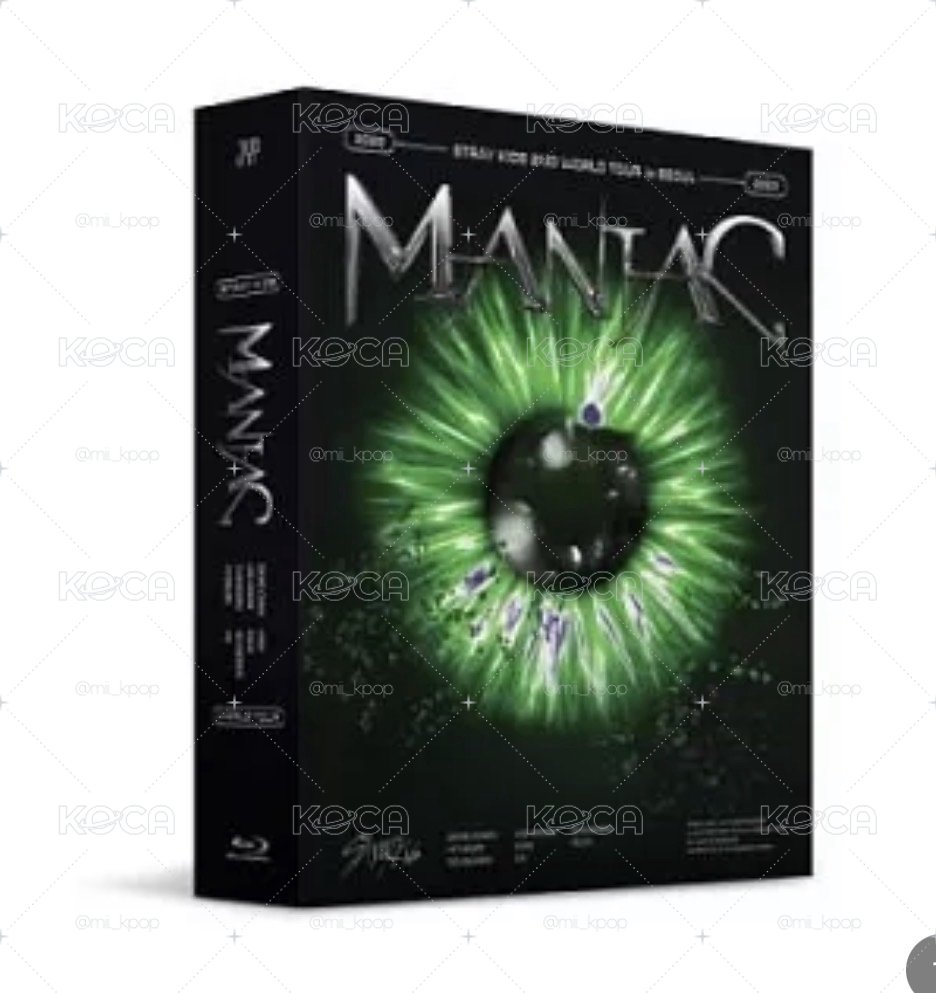 (全新/現貨）STRAY KIDS 二巡藍光 [MANIAC] BD版 韓國進口版