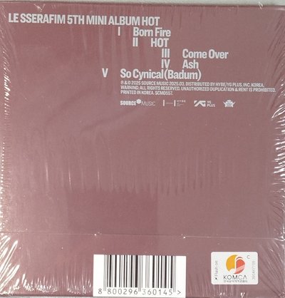 LE SSERAFIM HOT單封 櫻花