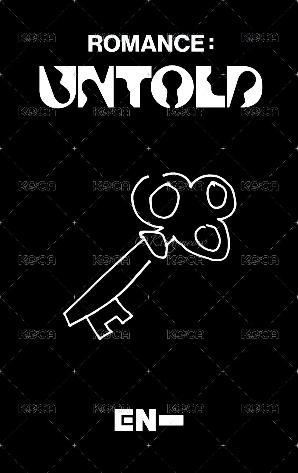 正二 yzy 北京線下手繪 簽售卡  背面