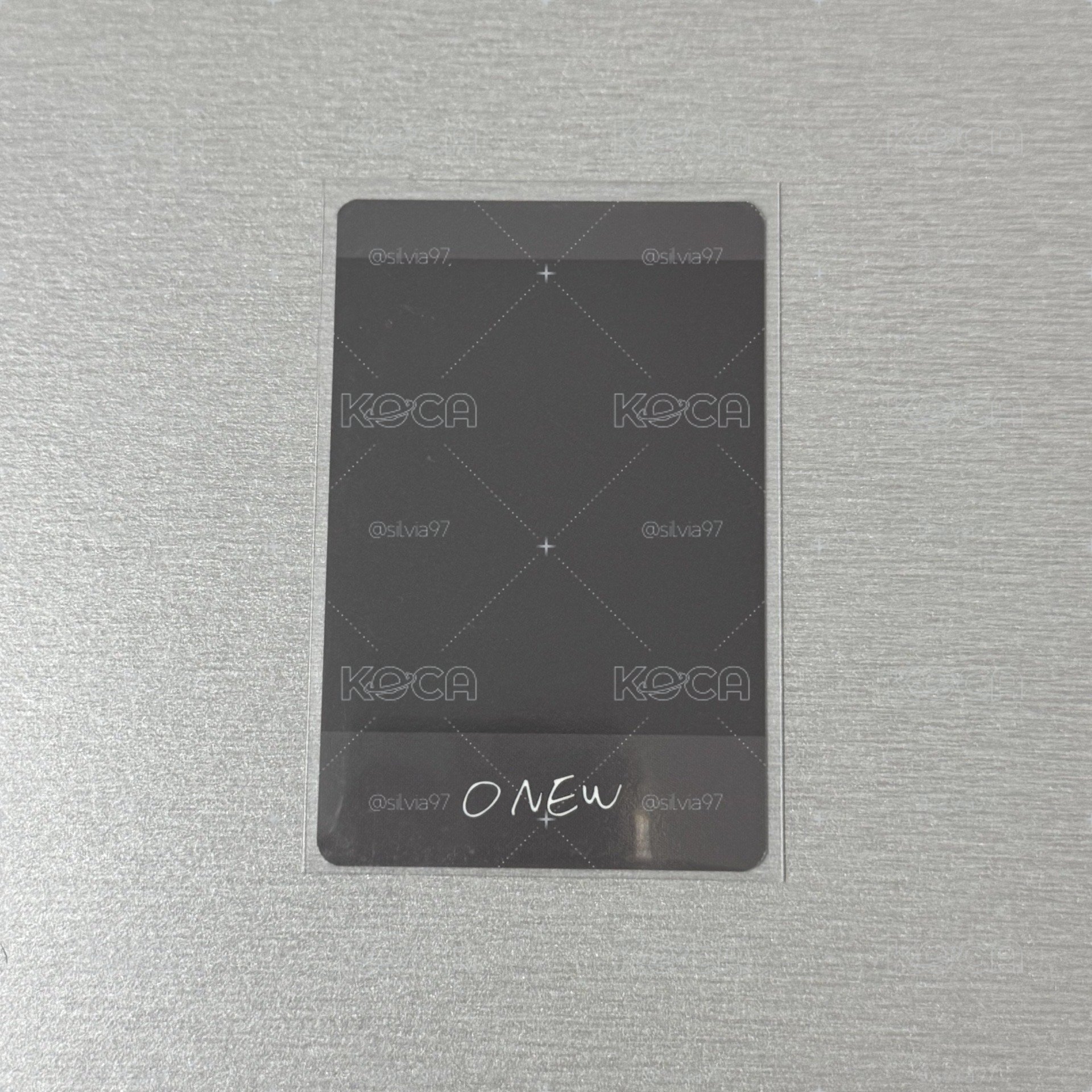 SHINee ONEW 溫流 Flow POPUP FC入場限定卡 入場卡 特典卡 拍立得