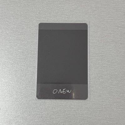 SHINee ONEW 溫流 Flow POPUP FC入場限定卡 入場卡 特典卡 拍立得