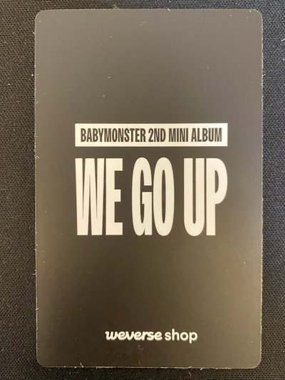 BABYMONSTER 🦋賢 wvs簽售卡