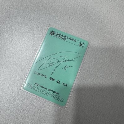 2022 SMCU 專輯卡 家族專 小卡 ONEW 溫流 SMTOWN