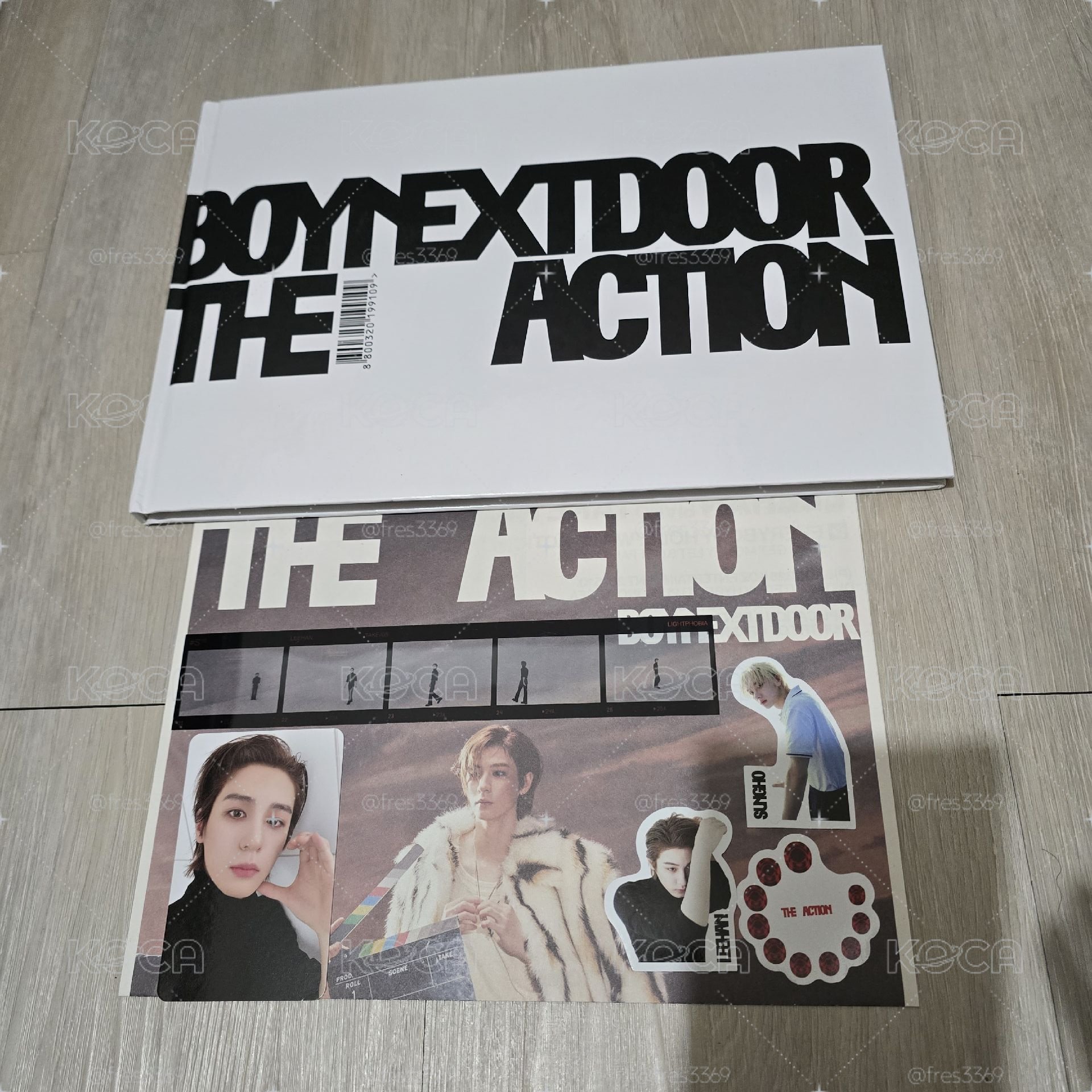 ［已拆］BOYNEXTDOOR Hollywood Action 專輯 白色版 李涵