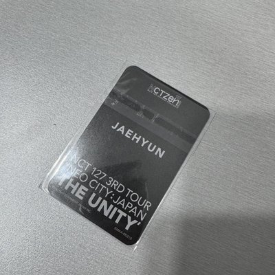 三巡THE UNITY 日本FC 在玹 會員禮卡 THE UNITY 日本三巡 會員特典卡