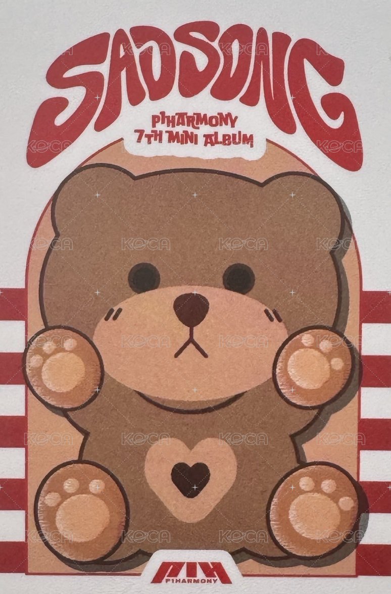 SAD SONG yzy 特典卡  背面