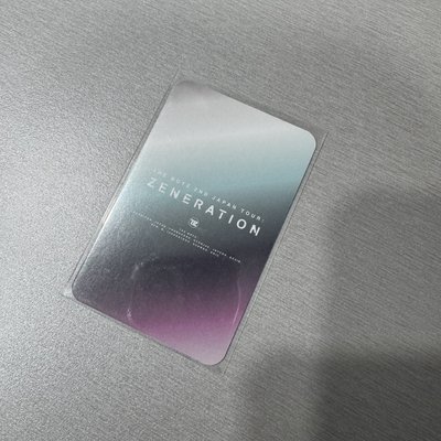 The boyz TBZ Zeneration 世巡 日本周邊 滿額卡 賢在