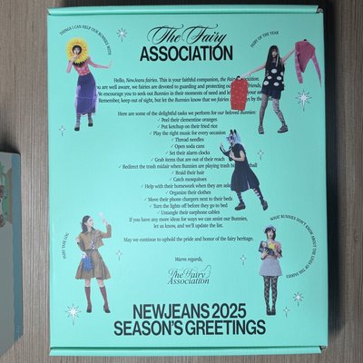 NewJeans 2025 年曆