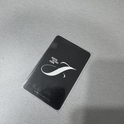 NCT127 在玹 K4 KTOWN4u SOLO特典卡 小卡J