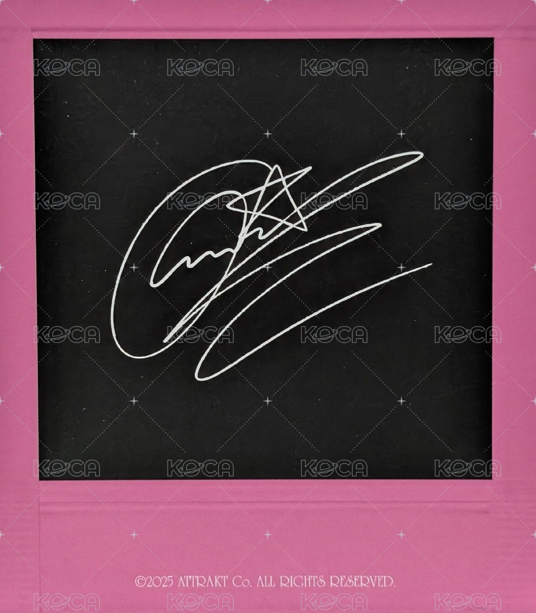 Day & Night 專輯卡 Day ver. 拍立得卡 背面