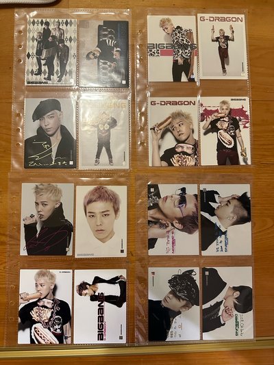   BIGBANG COLLECTION CARD 2011 隨機卡 