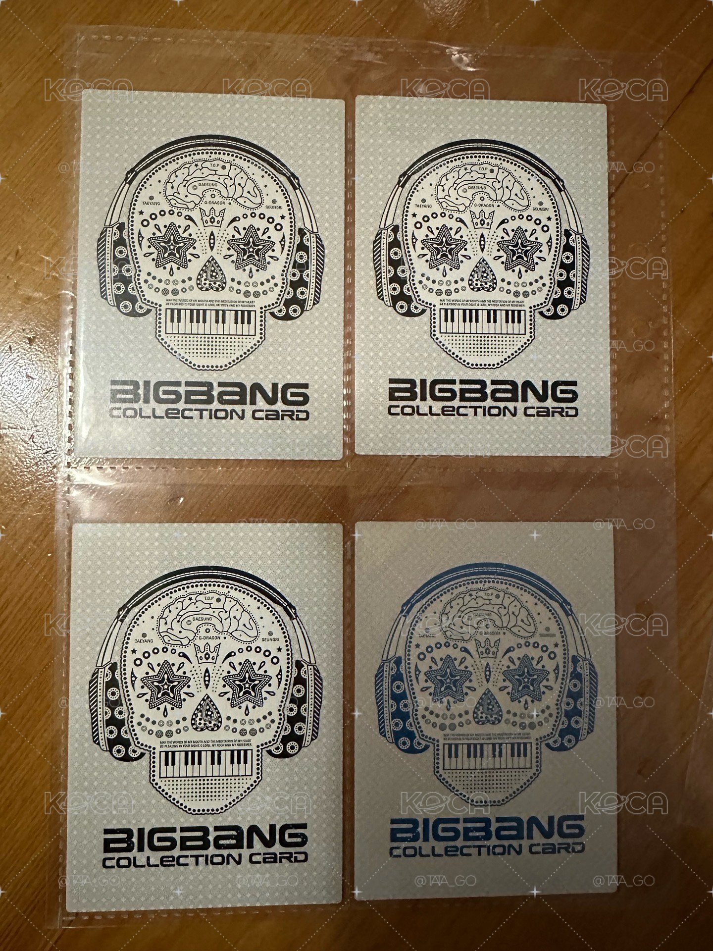   BIGBANG COLLECTION CARD 2011 隨機卡 