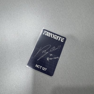 NCT127 Favorite 專輯 小卡 金道英