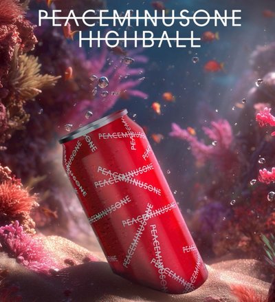 PEACEMINUSONE Highbal 空瓶