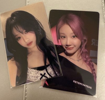 BABYMONSTER台北滿額卡中背卡 Ahyeon Pharita 