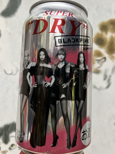 SUPER DRY BLACKPINK 聯名 空瓶