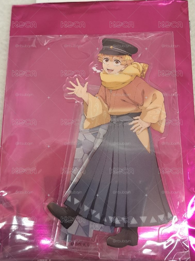 善逸 agf冬日立牌 冬服 我妻善逸 