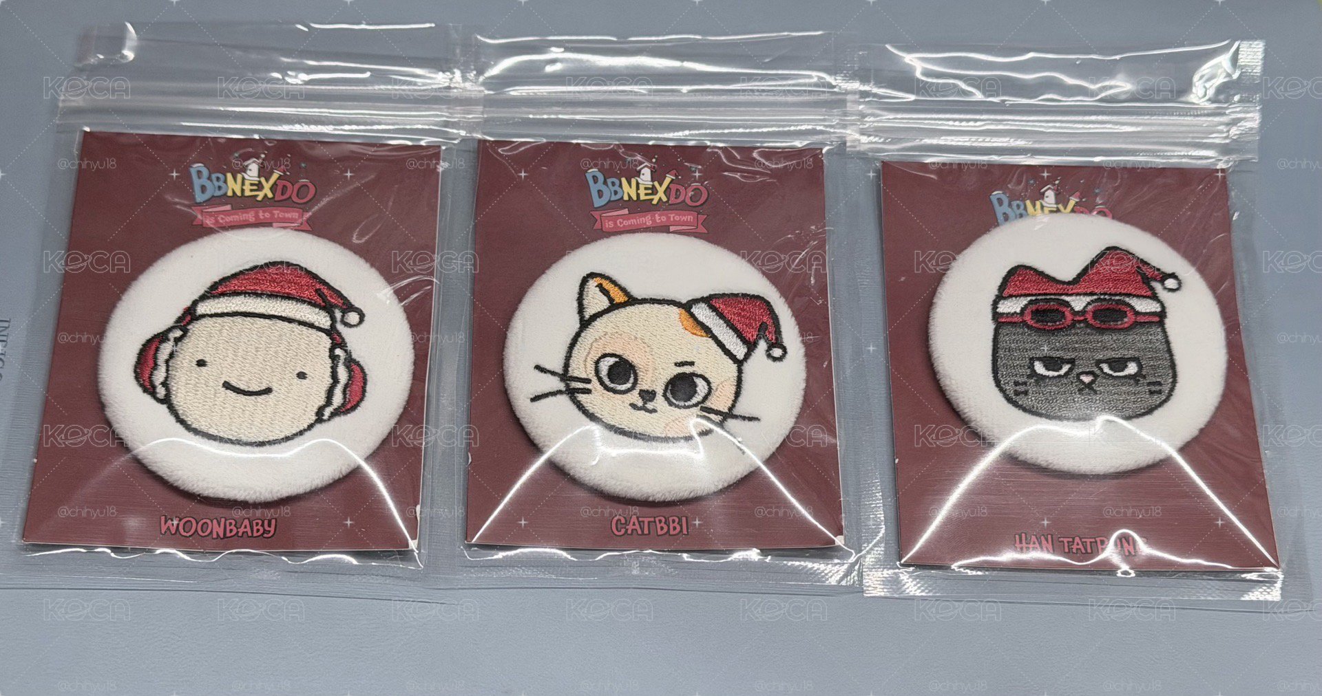 BBNEXDO 毛絨徽章