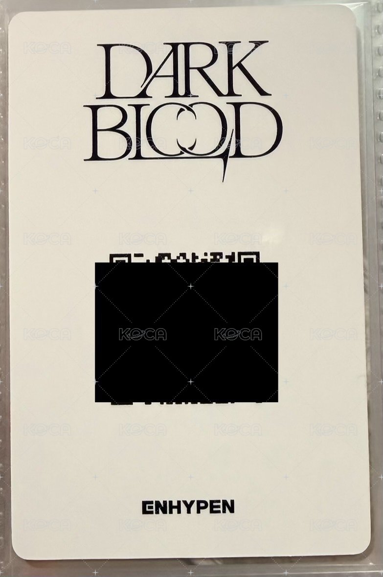 迷四 yzy 4.0 簽售卡  背面