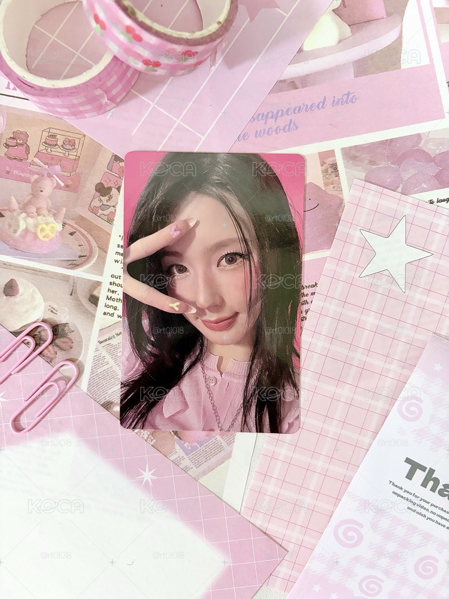 MY, Lover lover ver. 專輯卡