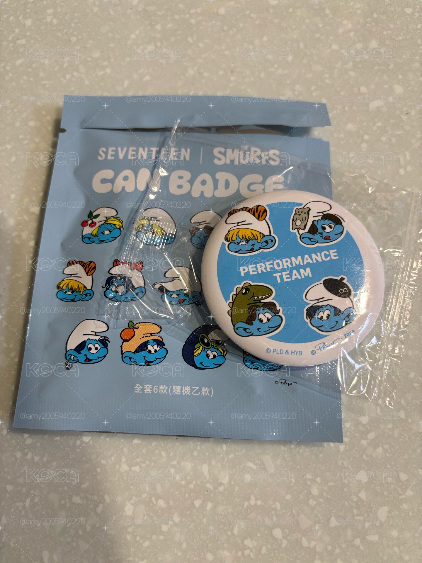 7-11 藍色小精靈 徽章