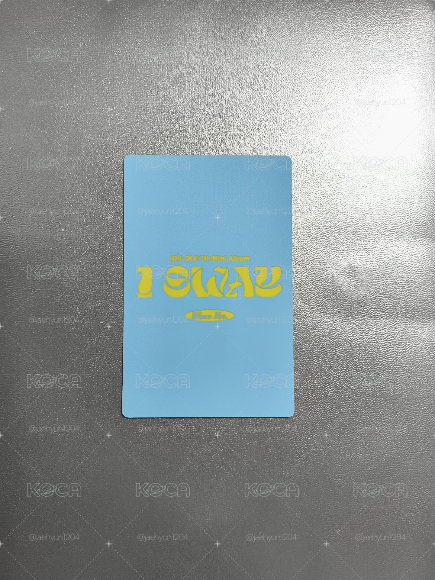 I-DLE SOYEON I SWAY專卡