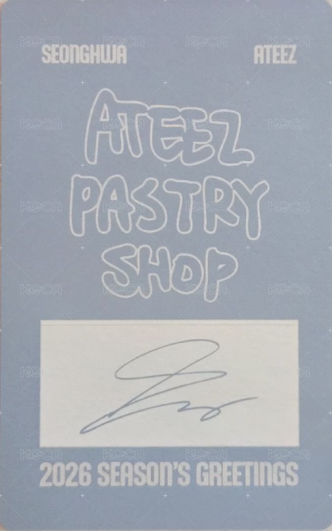 2026年曆 年曆卡 Gingerbread ver. 背面