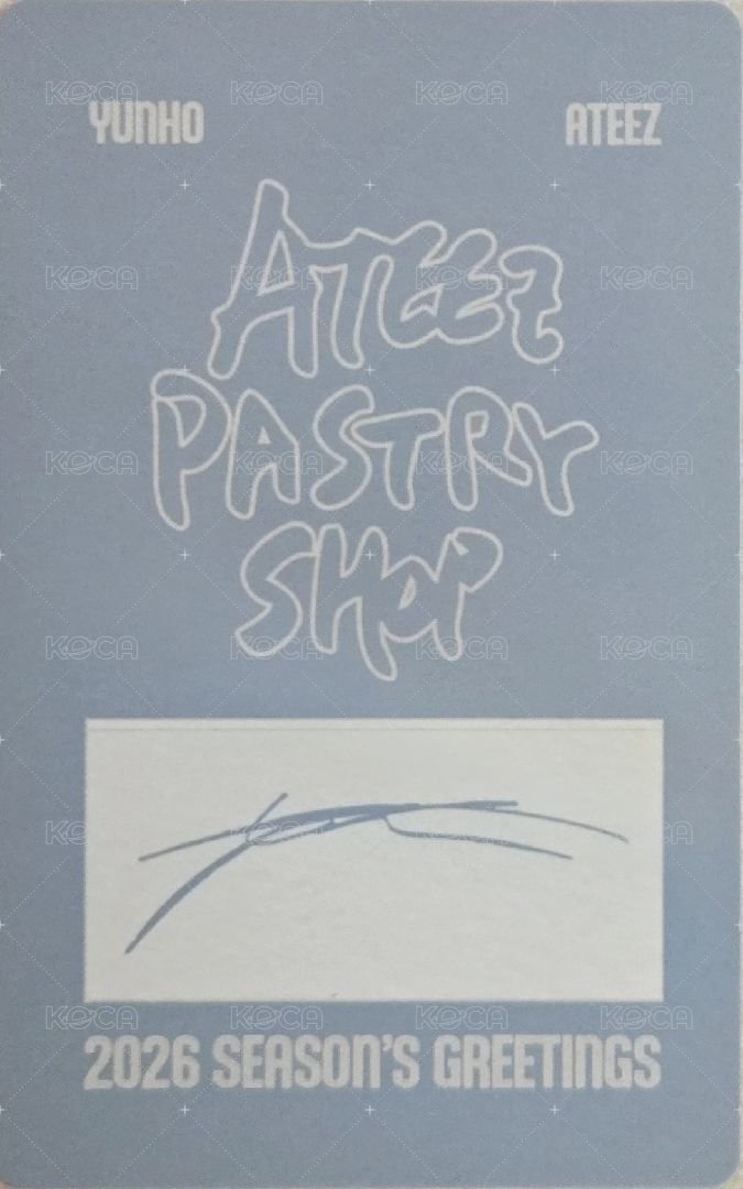 2026年曆 年曆卡 Gingerbread ver. 背面