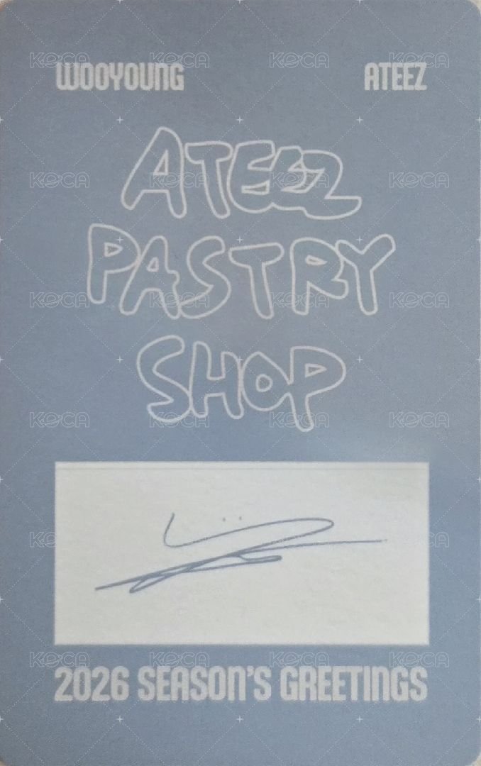 2026年曆 年曆卡 Gingerbread ver. 背面