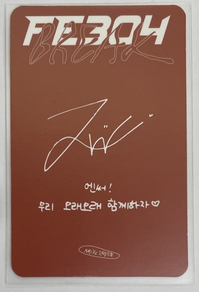 BREAK 專輯卡 普版 Mixx Blood 友